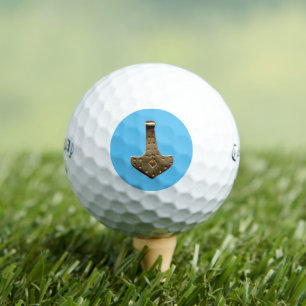 Balles De Golf Gold Thor Hammer bleu Callaway Boules de golf douc