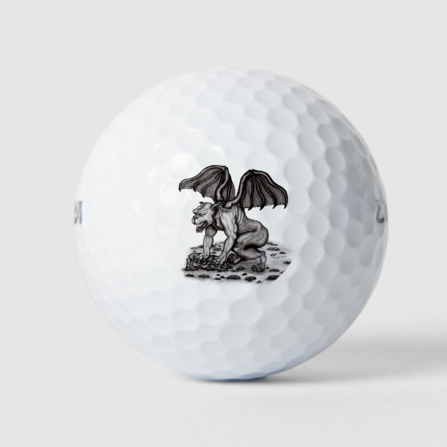Balles De Golf Golem Gargoyle (Devant)