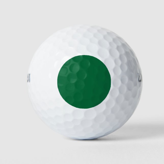 Balles De Golf Golf Ball avec un point vert guide de localisation (Devant)
