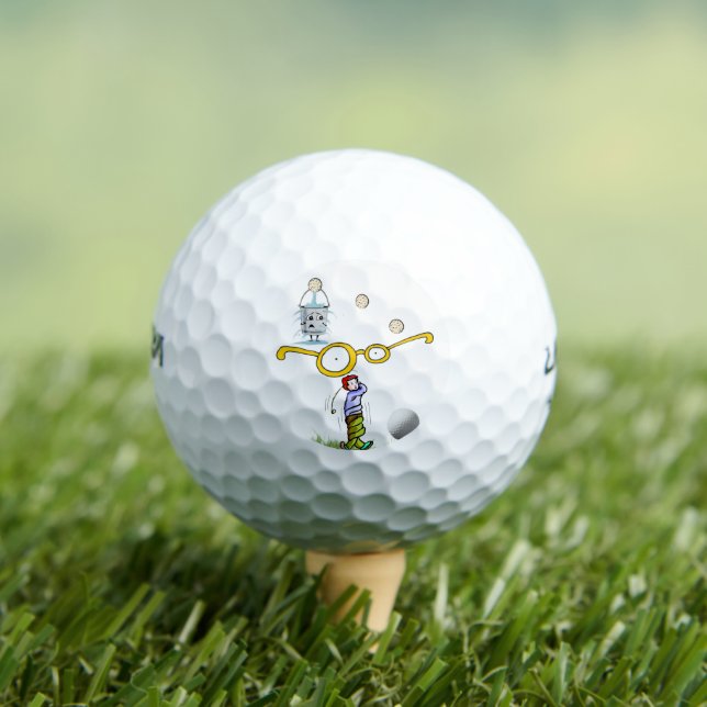 Balles De Golf Golf Balls World Plus grand Golfeur (T-shirt Insitu)