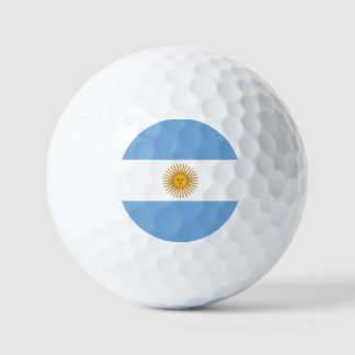 Balles De Golf Golf / Drapeau / Bandera de Argentina