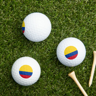 Balles De Golf Golf / Drapeau / Bandera de Colombia
