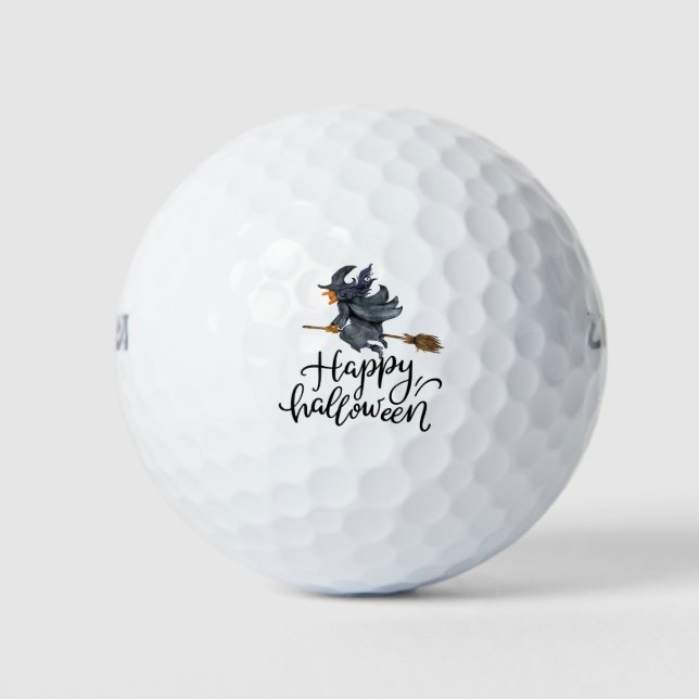 Balles De Golf Golf Halloween avec fantôme éffrayant effrayant so (Devant)