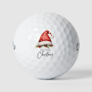 Balles De Golf Golf Joyeux Noël avec Santa Hat