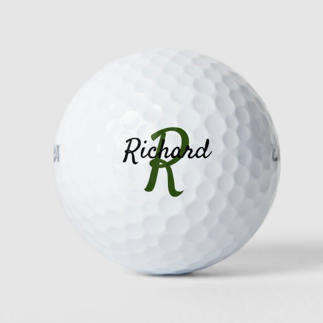 Balles De Golf Golf "Richard" (Devant)