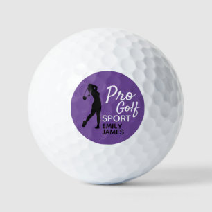 Balles De Golf Golf Silhouette, Pro Golf Sport, Personnalisé