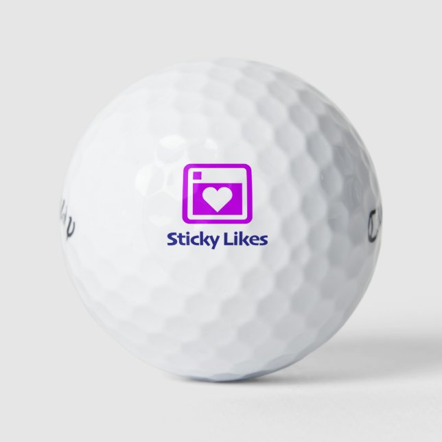Balles De Golf Golf Sticky (Devant)