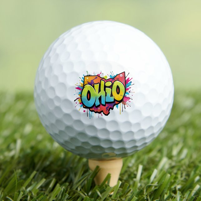 Balles De Golf golfeur de l'Ohio (Créateur téléchargé)