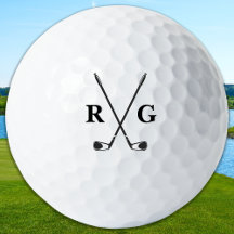 Golfeur personnalisé 2 initiales de monogramme per