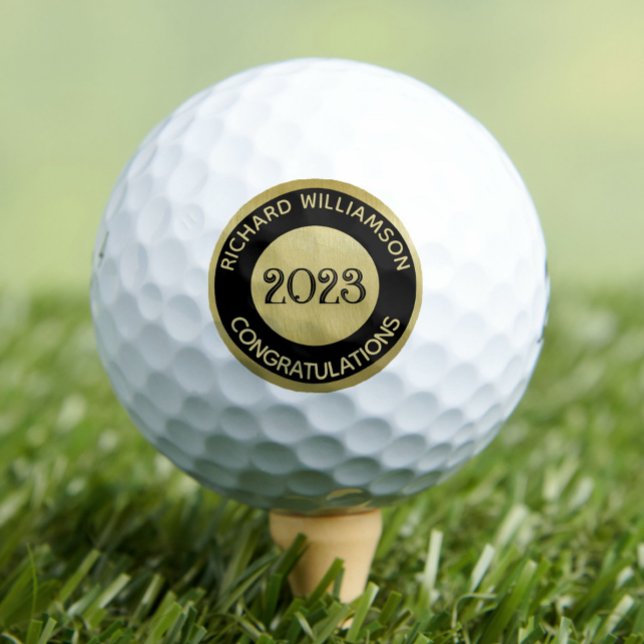 Balles De Golf Graduation Golf Class of 2025 (Créateur téléchargé)