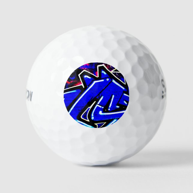 Balles De Golf Graffiti 13 ssf gbcna (Recto)