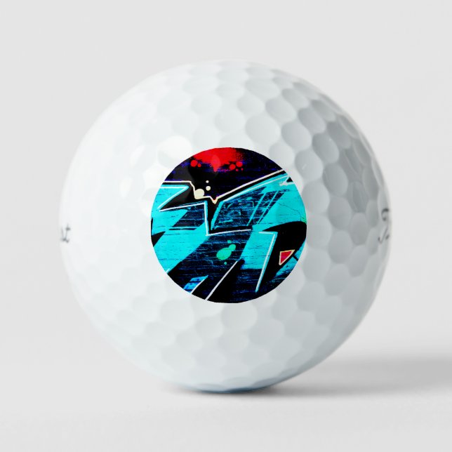 Balles De Golf Graffiti 14 tpv1 gbcna (Recto)