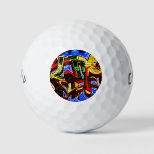 Balles De Golf Graffiti 17 cwb gbcna