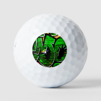 Balles De Golf Graffiti 18 be6 gbcna