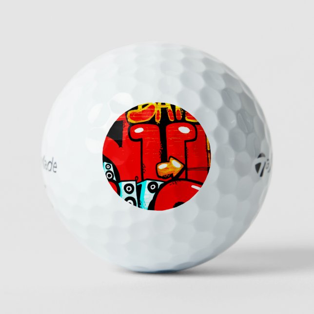 Balles De Golf Graffiti 19 tmtp5 gbcnm (Recto)