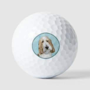Balles De Golf Grand Basset Griffon Vendeen - Art Chien original