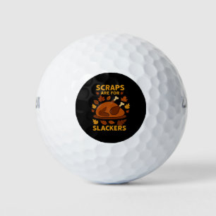 Balles De Golf Graphique de plaisanteries Thanksgiving pour Gourm