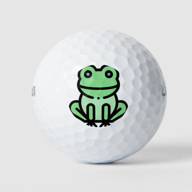 Balles De Golf Grenouille (Devant)