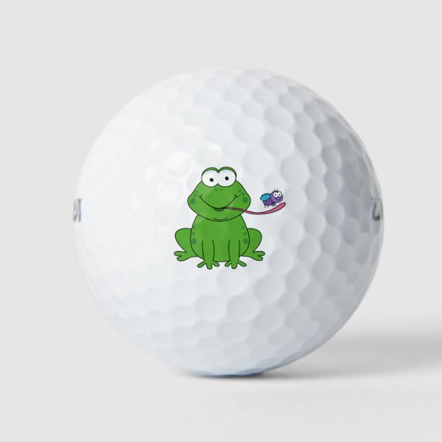 Balles De Golf Grenouille mûre (Devant)