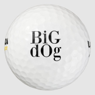 Balles De Golf Gros chien