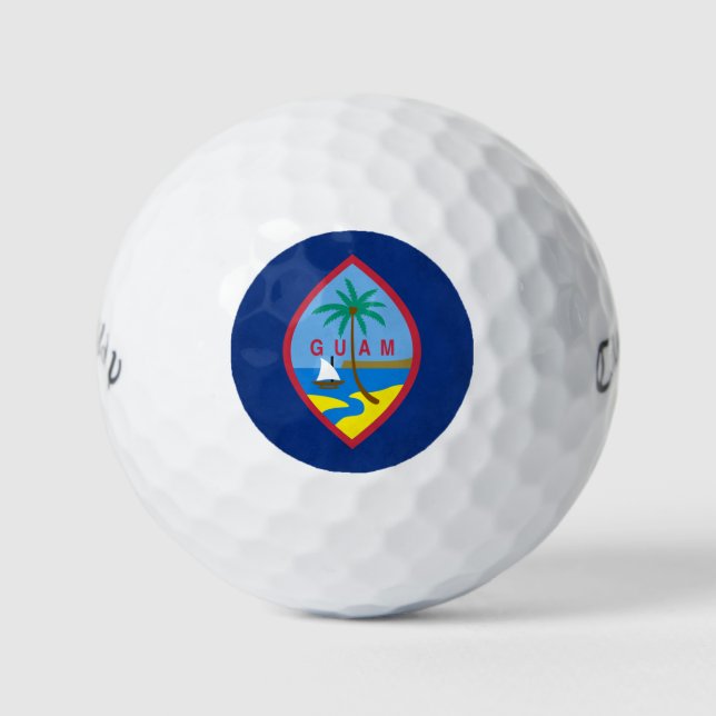 Balles De Golf Guam (Devant)