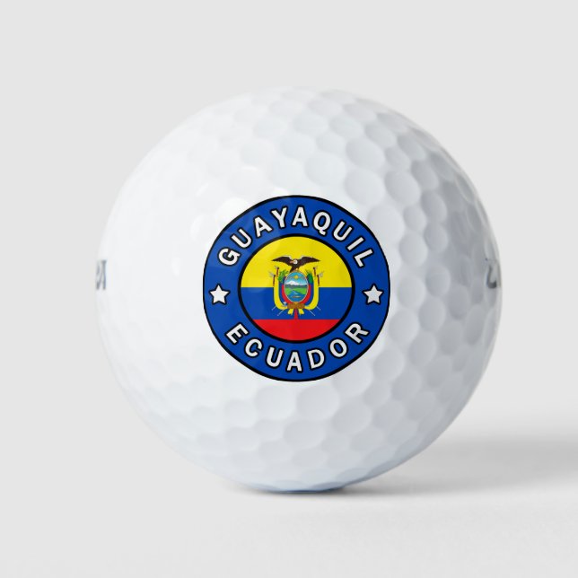 Balles De Golf Guayaquil Equateur (Devant)
