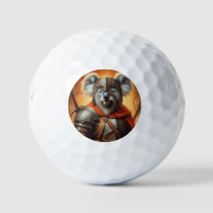 Balles De Golf Guerrier de l'Imaginaire de Koala