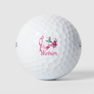 Balles De Golf Guerrier Hummingbird Sensibilisation au cancer du
