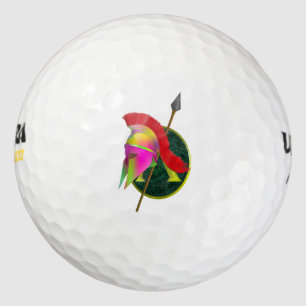 Balles De Golf Guerrier Spartiate Ou Grec
