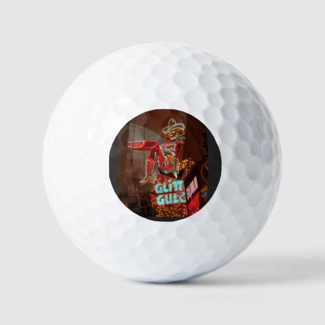 Balles De Golf Gulch Parties scintillant Las Vegas (Recto)