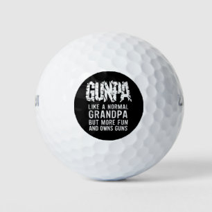 Balles De Golf GUNPA Comme Un Grand-Père Normal Mais Plus Amusant