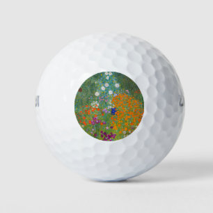 Balles De Golf Gustav Klimt - Jardin des fleurs