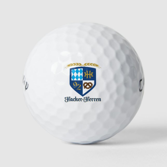 Balles De Golf Hacker Herren Golf Balls (Devant)