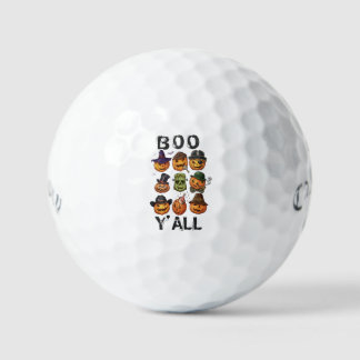 Balles de Golf Halloween - Citrouille Boo Y'all Dr