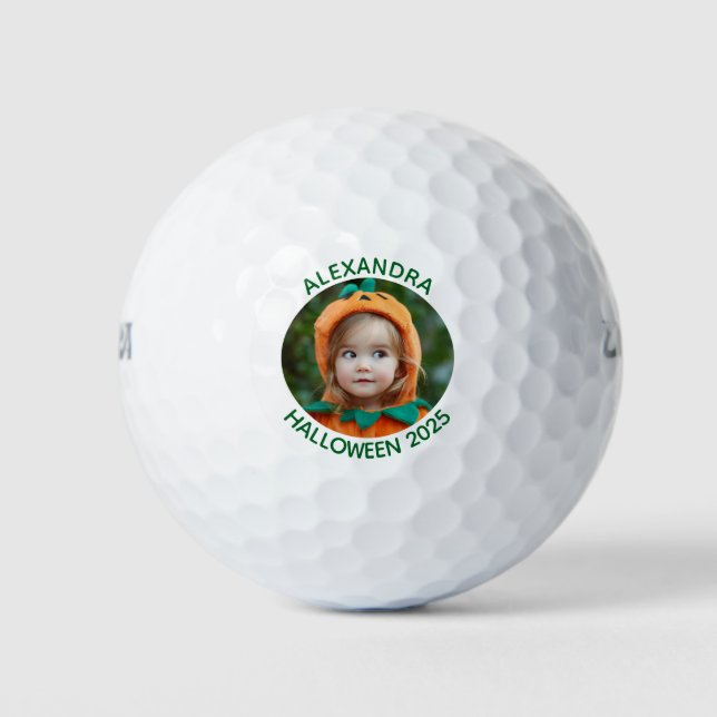 Balles De Golf Halloween Costume Family Photo (Devant)