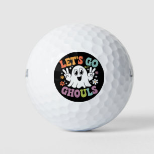 Balles De Golf Halloween Go Ghouls Ghost Retro Costume