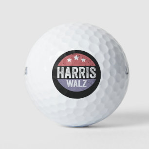 Balles De Golf Harris Walz 2024 Election Kamala Tim Waltz America