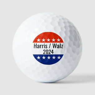 Balles De Golf Harris Walz Élection 2024
