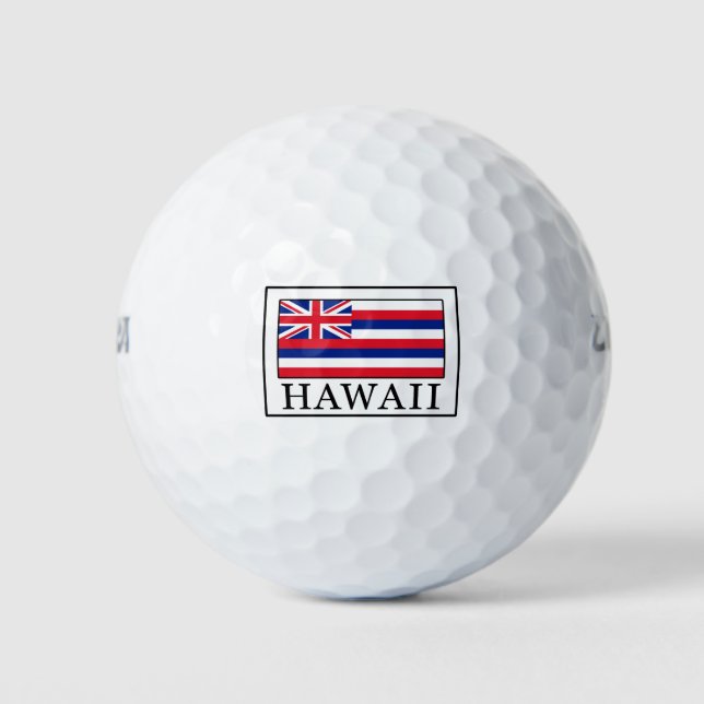 Balles De Golf Hawaii (Devant)