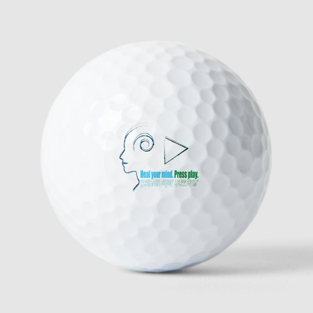 Balles De Golf Heal your mind, Press play (Recto)