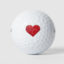 Heartfeel Love Golf Ball : Symbole de la Passion s