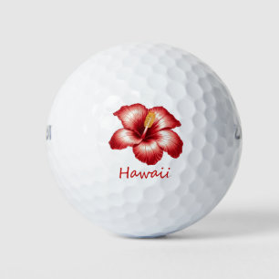 Balles De Golf hibiscus d'Orange