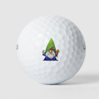 Balles De Golf Hippy Jour Gnome