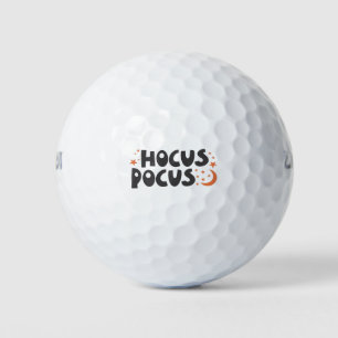 Balles De Golf Hocus Pocus chat citrouille halloween éffrayant