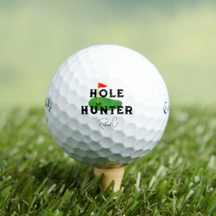Balles de Golf Hole Hunter - Mème de Golf Drôle