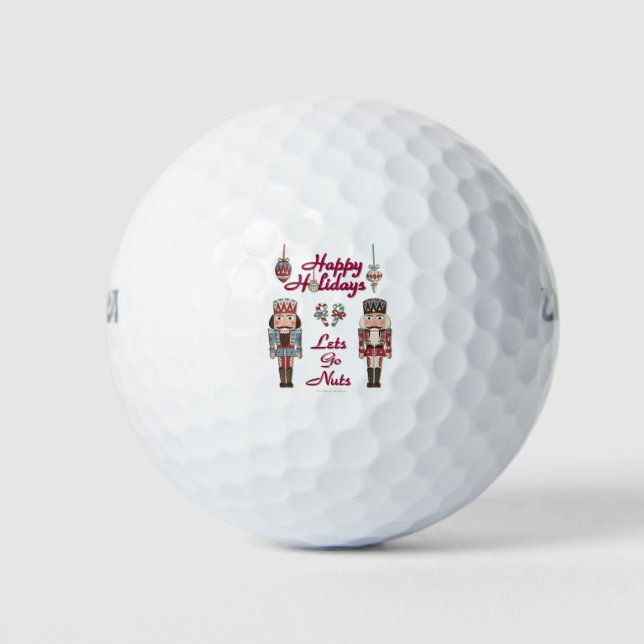 Balles De Golf Holiday Nutcracker (Devant)