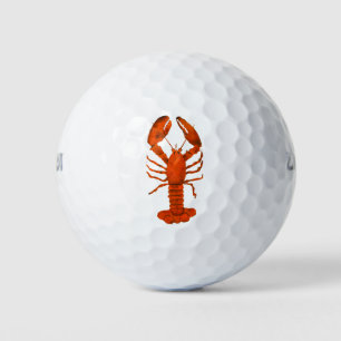 Balles De Golf Homard rouge
