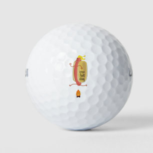 Balles De Golf Hot Dog Oe Devil
