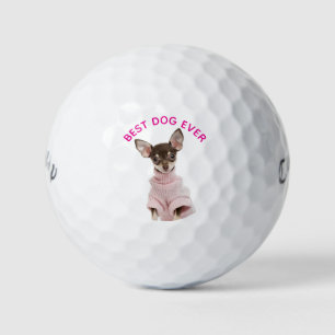Balles De Golf Hot rose Personnalisé Rond Famille Animaux de Comp