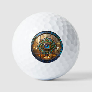 Balles De Golf Hublot rustique de fenêtre de troisième œil